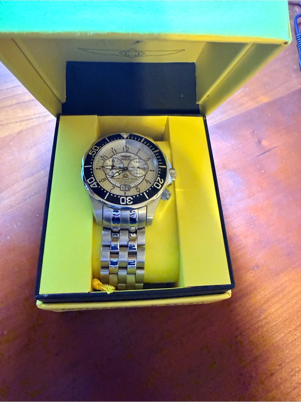 Invicta Grand Diver Alarm Model 3440 - Picture 2 of 5